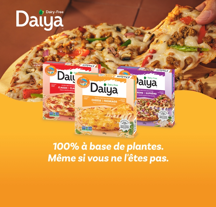 Daiya - 100% à base de plantes. Même si vous ne l'êtes pas.