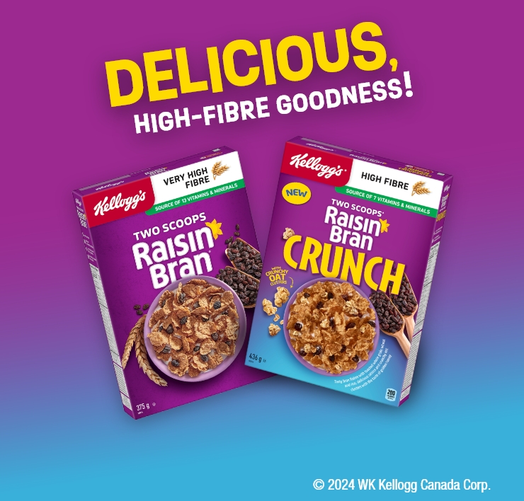 Kellogg's - Delicious, High-Fibre Goodness!