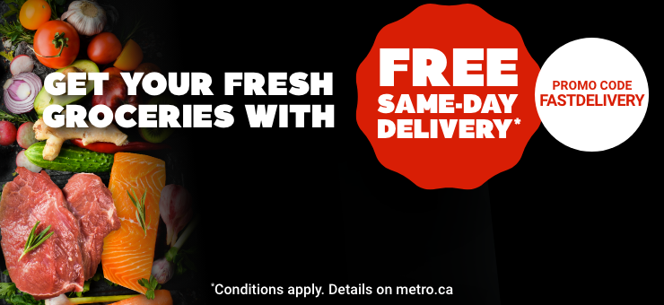 Get Your Fresh Groceries With Free Same-Day Delivery - Promo Code FASTDELIVERY