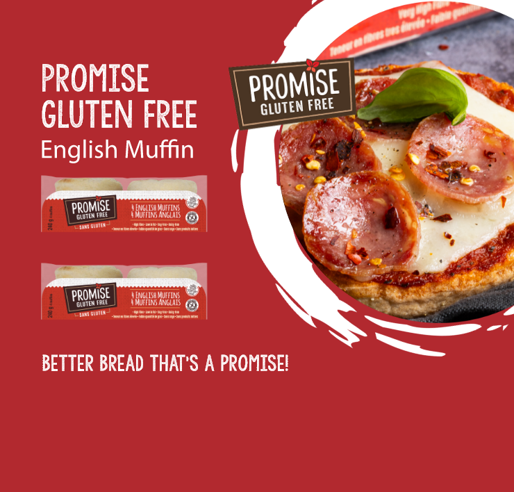 Promise Gluten Free English Muffin. Better Bread That's a Promise!