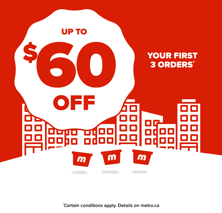 Up to 60$ Off Your First 3 Orders*