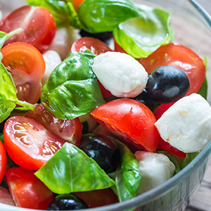 Salads and appetizers