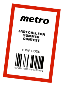 Exemple of receipt with a participation code