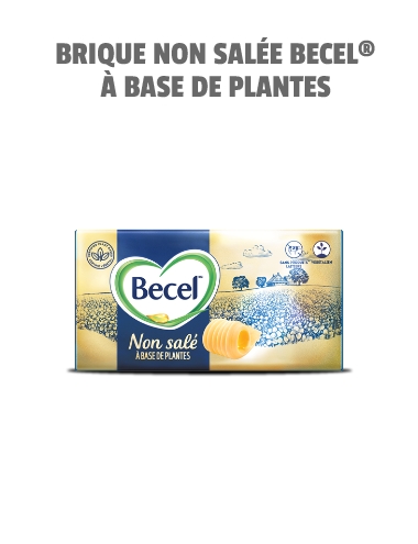 Brique non salée Becel® à base de plantes