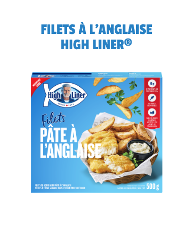 FILETS EN PÂTE À L’ANGLAISE HIGH LINER 500