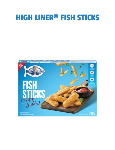 HIGH LINER FISH STICKS 700g