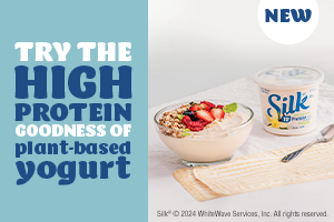 Try the high protein goodness of plant-based yogurt