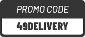 Promo code 49DELIVERY