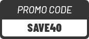 Enter promo code SAVE40 at checkout and get $10 off!*