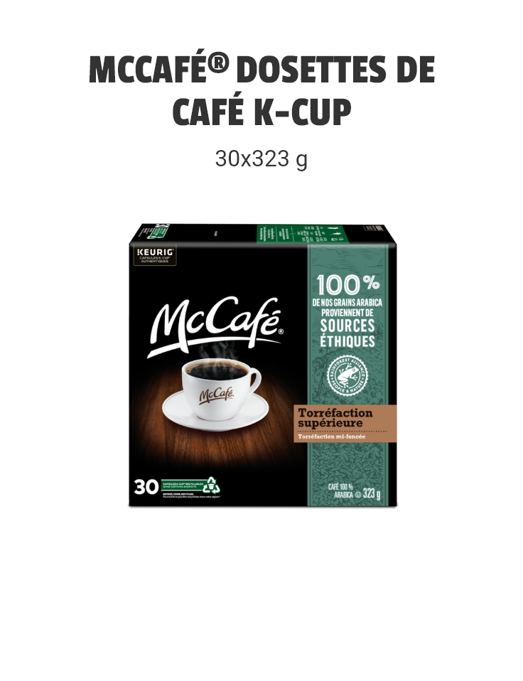 McCafé® 30 capsules K-Cup®