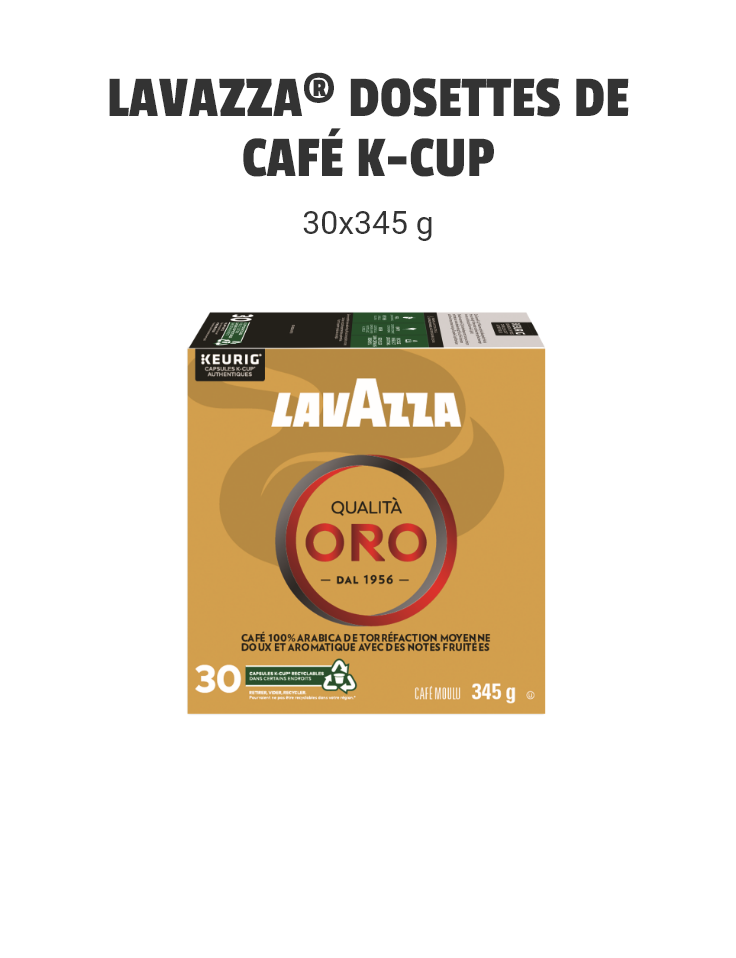 Lavazza® 30 capsules K-Cup®