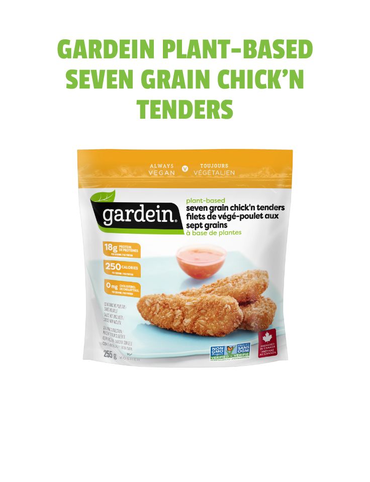 Gardein plant-based seven grain chick’n tenders