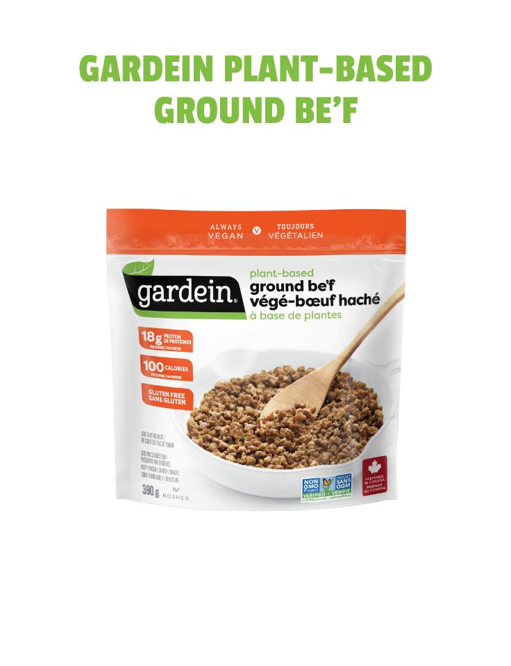 Gardein plant-based ground be’f