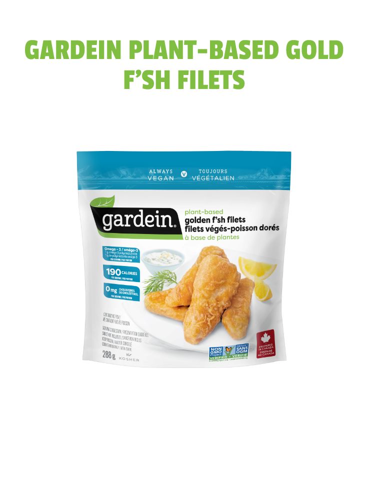 Gardein Plant-based gold f’sh filets