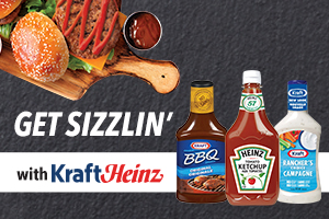 Get sizzlin' with Kraft Heinz