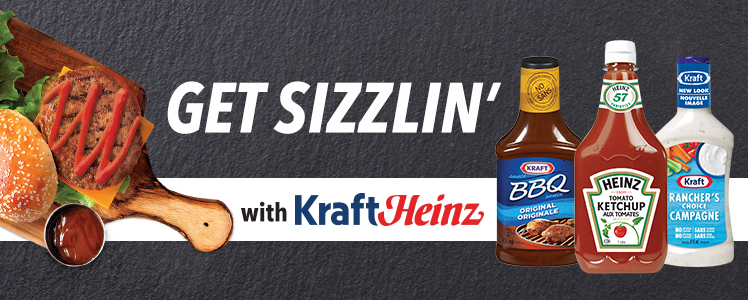 Get sizzlin' with Kraft Heinz