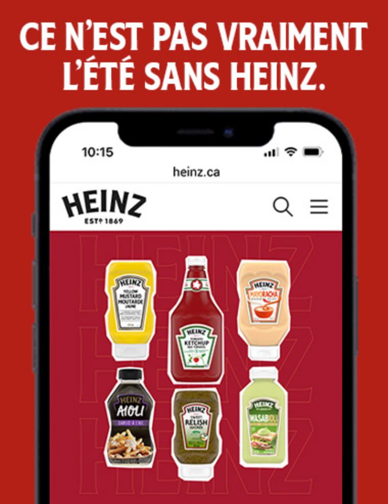 Heinz - CE N'EST PAS VRAIMENT L'ÉTÉ SANS HEINZ.