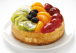 Gâteau au fromage et fruits fantaisie 6 po_2