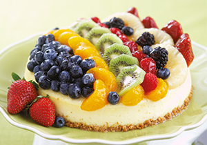 Gâteau au fromage et fruits fantaisie 8 po_2