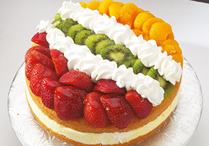 triple-fruit-boston-custard-cake