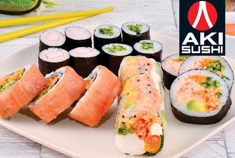 Aki sushi, une exclusivité Metro