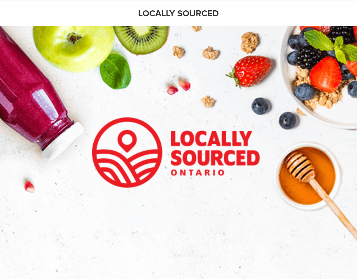 Locally sourced Ontario