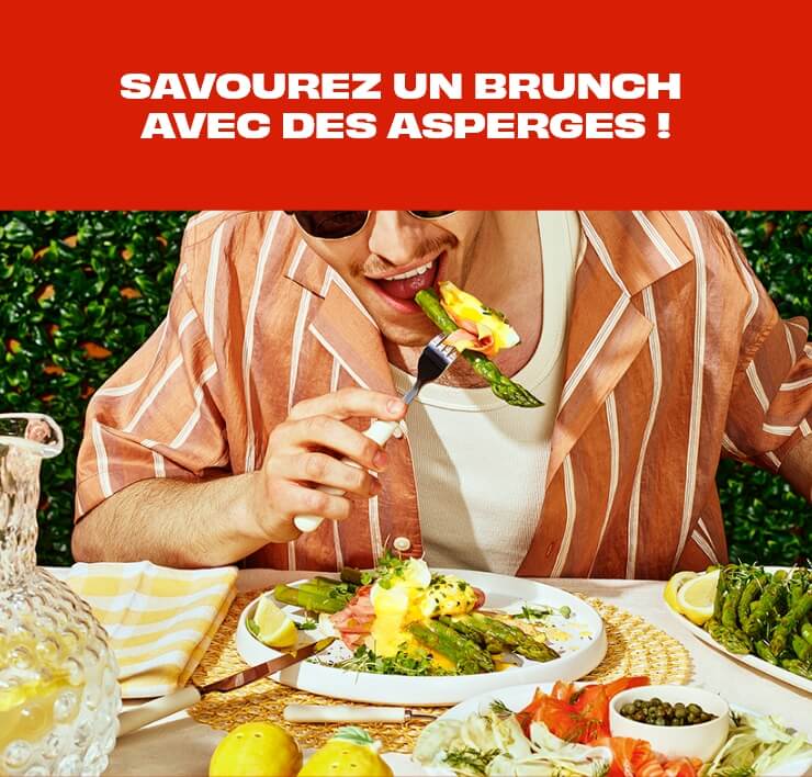 Savourez un brunch avec des asperges !