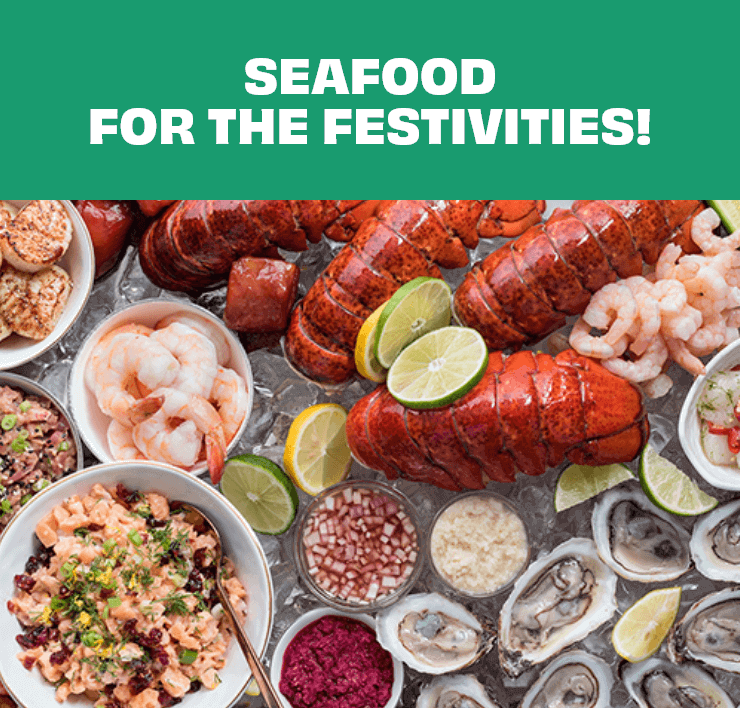 seafood for the festivities!