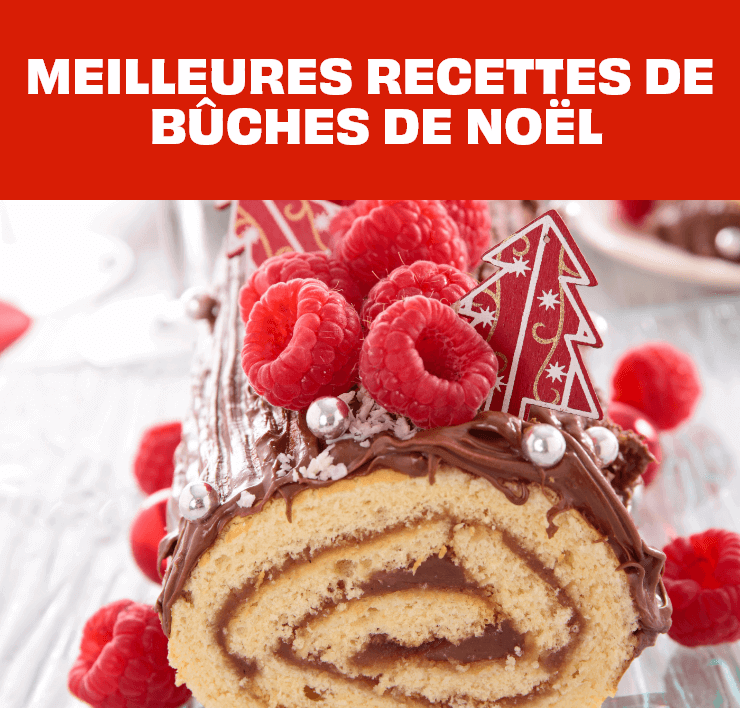 meilleures recettes de bûches de Noël