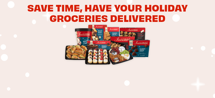 save time, have your holiday groceries delivered