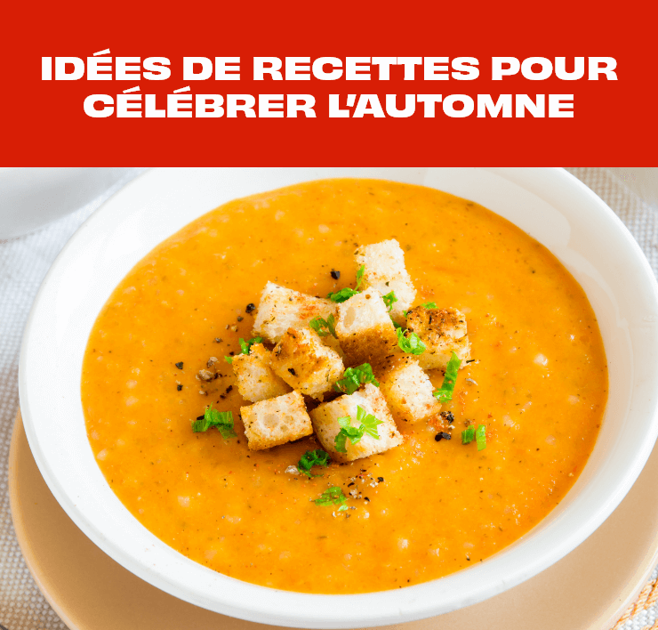 Idées de recettes pour célébrer l’automne