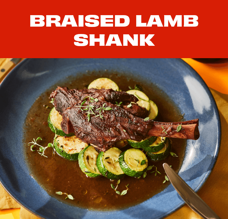 braised lamb shank