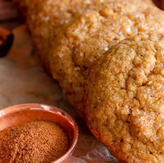 biscuits à la citrouille et aux pépites de chocolat