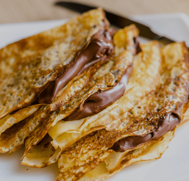 sweet or savory crepes