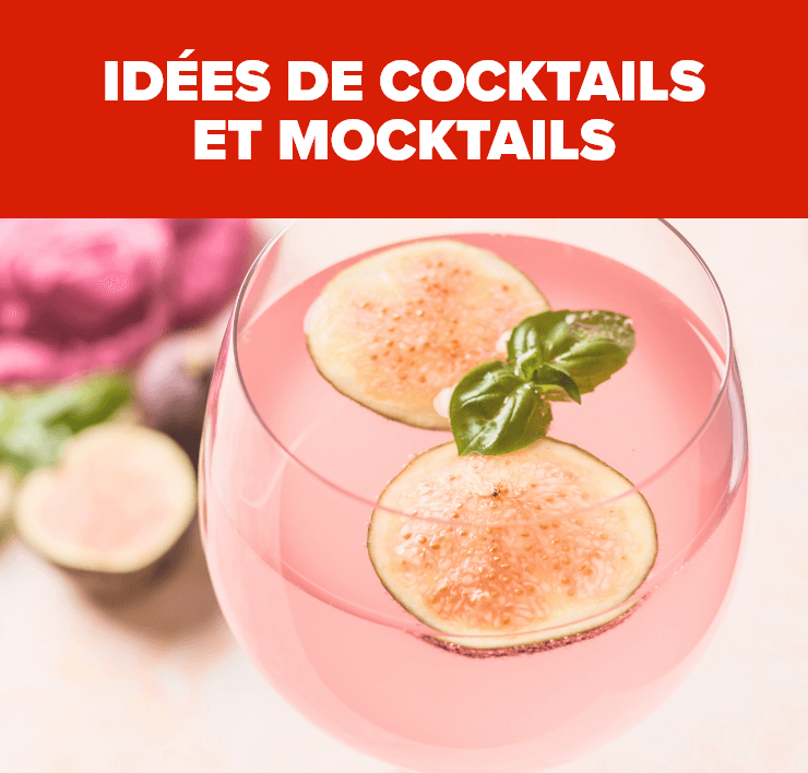 idées de cocktails et mocktails