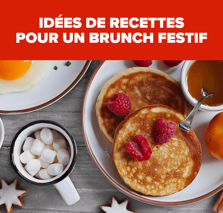 idées de recettes pour un brunch festif