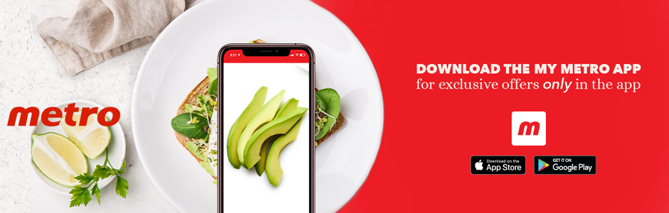 Online grocery - Download the My Metro app