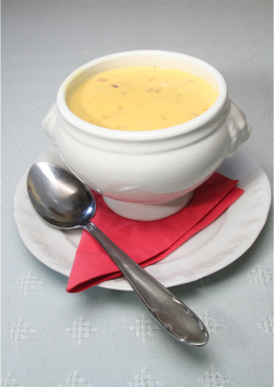 Vichyssoise with Ermite Cheese