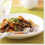 Sautéed Beef with Orange