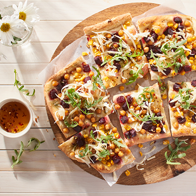 Summer beet Focaccia