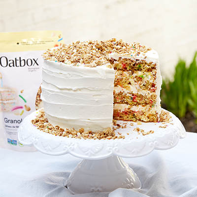 Oatbox Birthday Cake