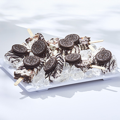 Fudge Pops with CHRISTIE OREO® Cookies