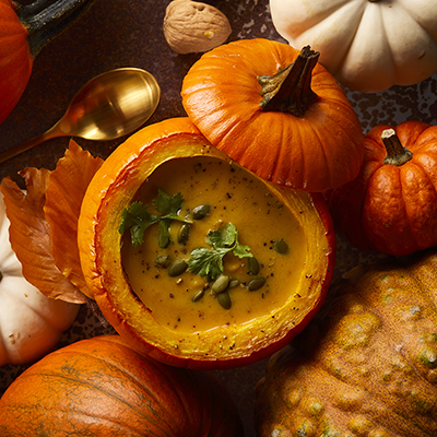 Curried Pumpkin Harvest Soup