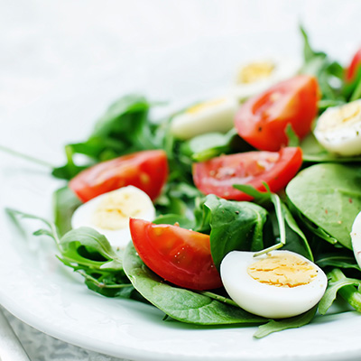 Spinach Salad Amandine