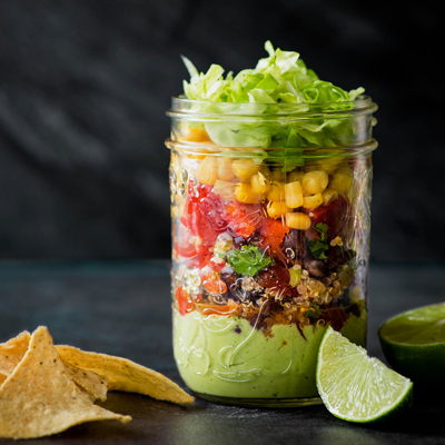 Taco Salad in a Jar