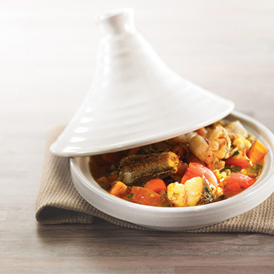 Moroccan-style Whiting Tajine