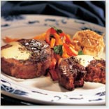 Ground Bison Tournedos with Black Pepper and Coffee