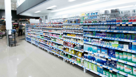 Metro pharmacy aisle 