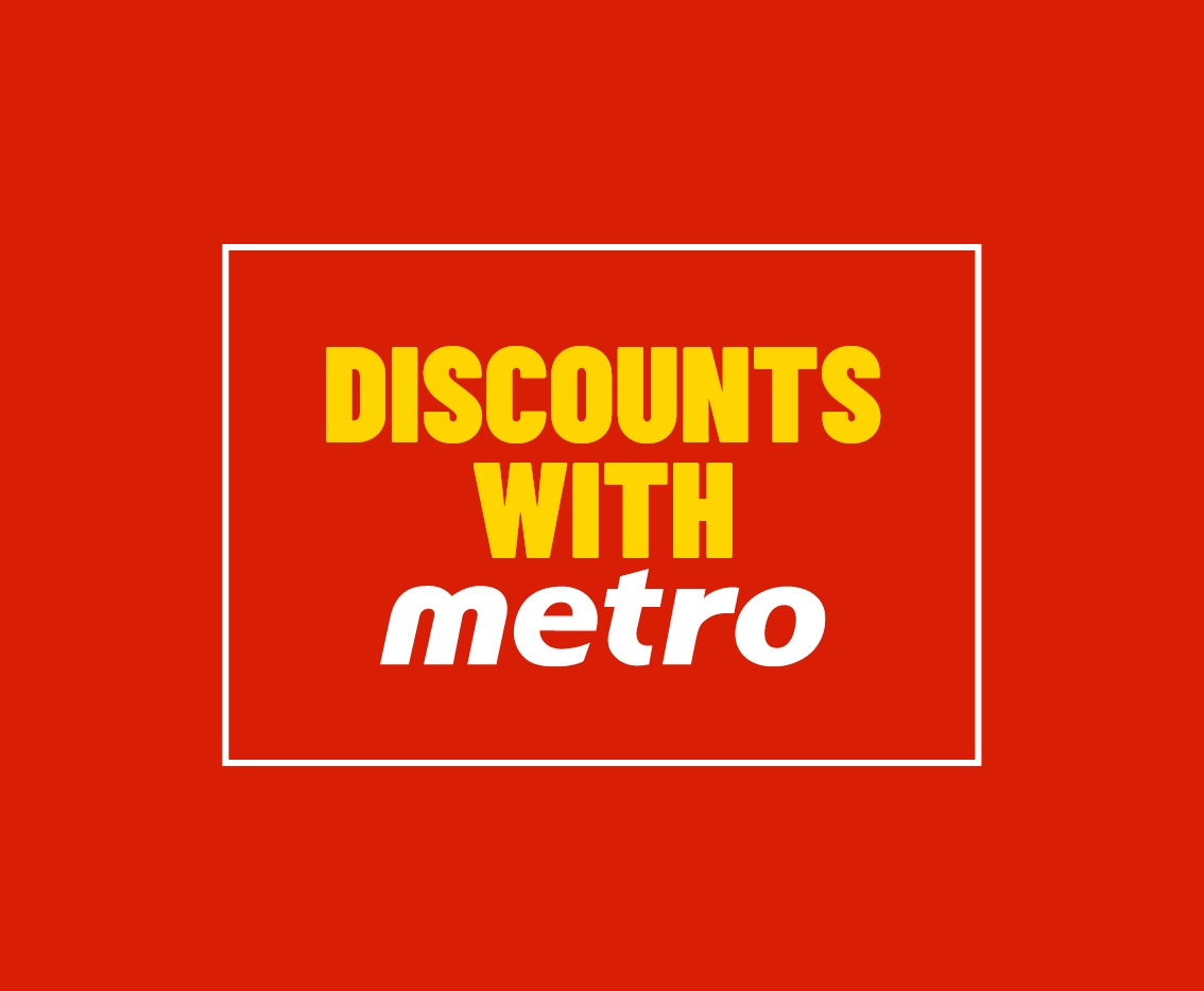 Discounts with Metro